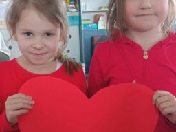 Rok szkolny 2023-2024 - 129 - Walentynki w ÿwietlicy szkolnej